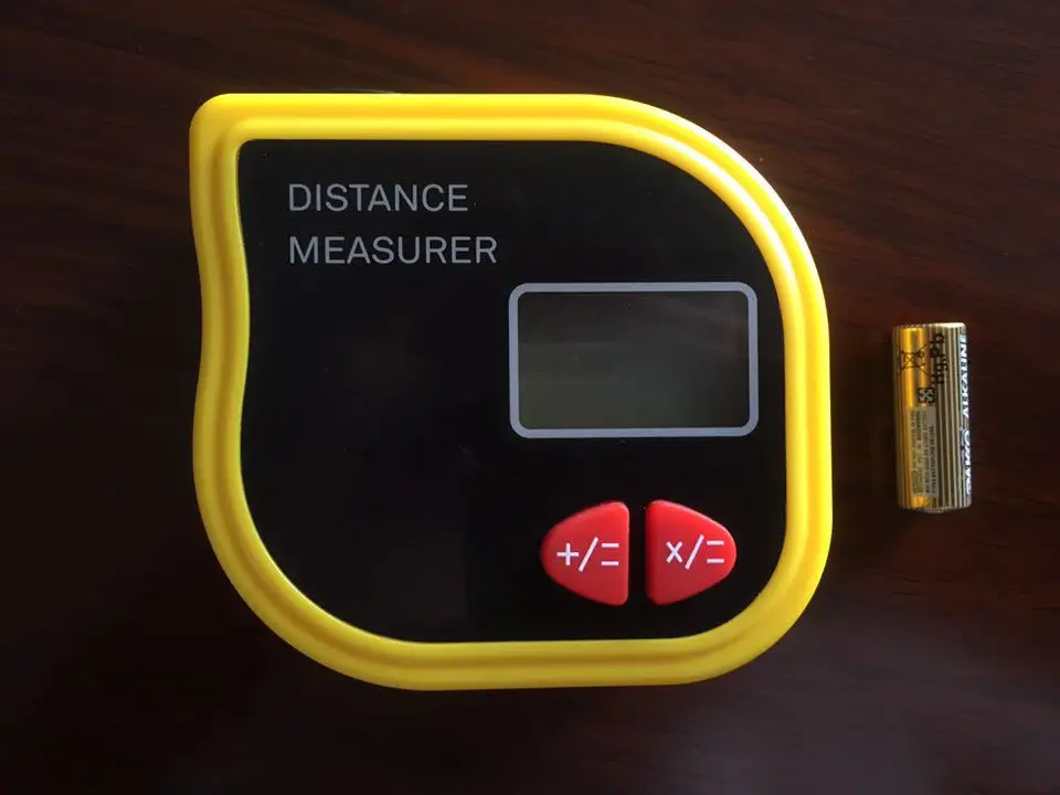 2-60FT 18m Ultrasonic Digital Laser Distance Meter Rangefinder Measure Diastimet 