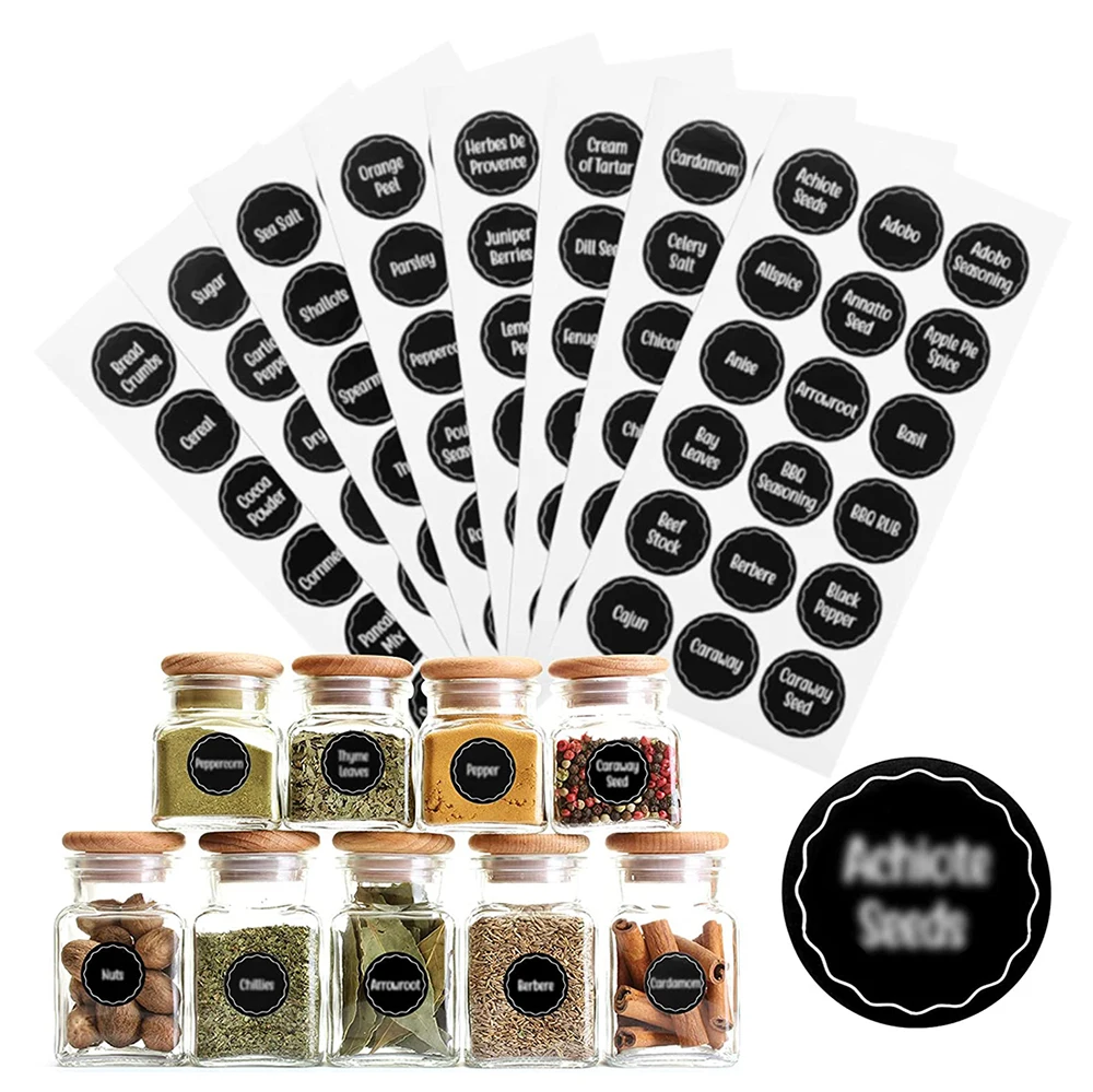 Custom Preprinted Kitchen Pantry Labels For Food Containers,Kitchen