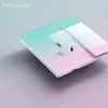 Pink green gradient
