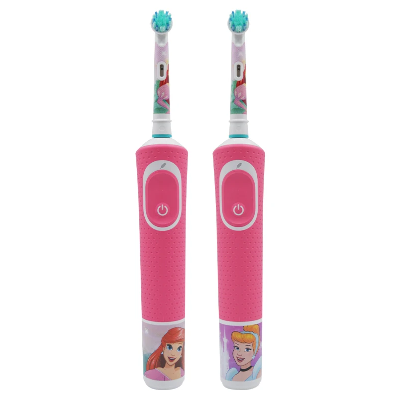 Oralb Children's Electric Toothbrush D100k Soft Bristle Brush Head Disney Princess Style Buy