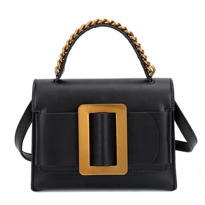 Factory Wholesale Low Order 2023 New Fashion Women's Handbag PU Leather Belt Buckle Handbag Female Cross-body Bag