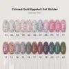 Colored Gold Eggshell Gel Builder(odorless thin)