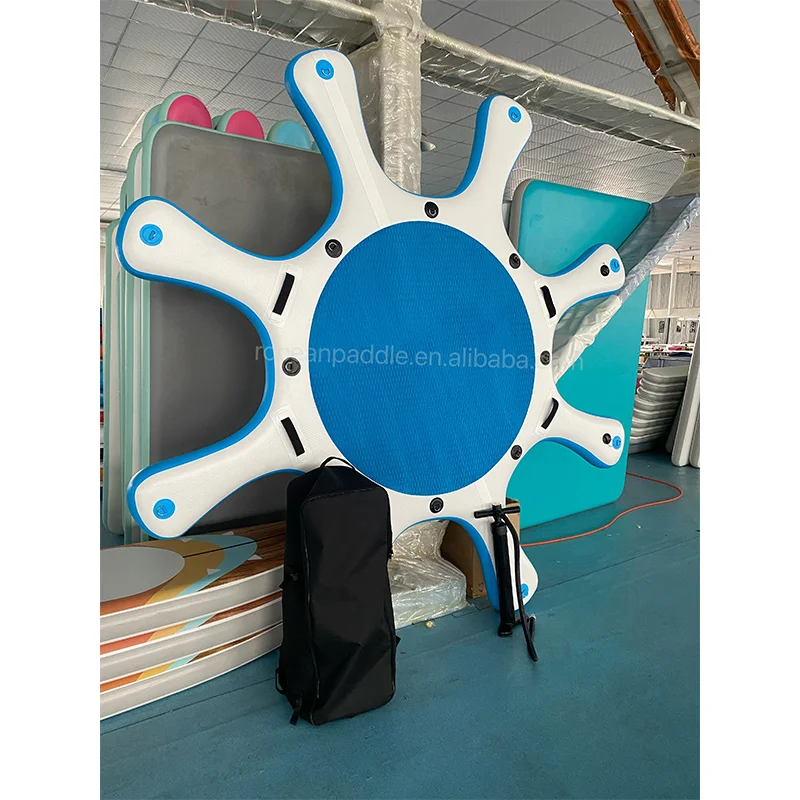 High Quality Yoga Dock Station Inflatable Yoga Sup Dock for  8 Person