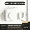 condensed white-upgraded retractable 4.2m clothesline