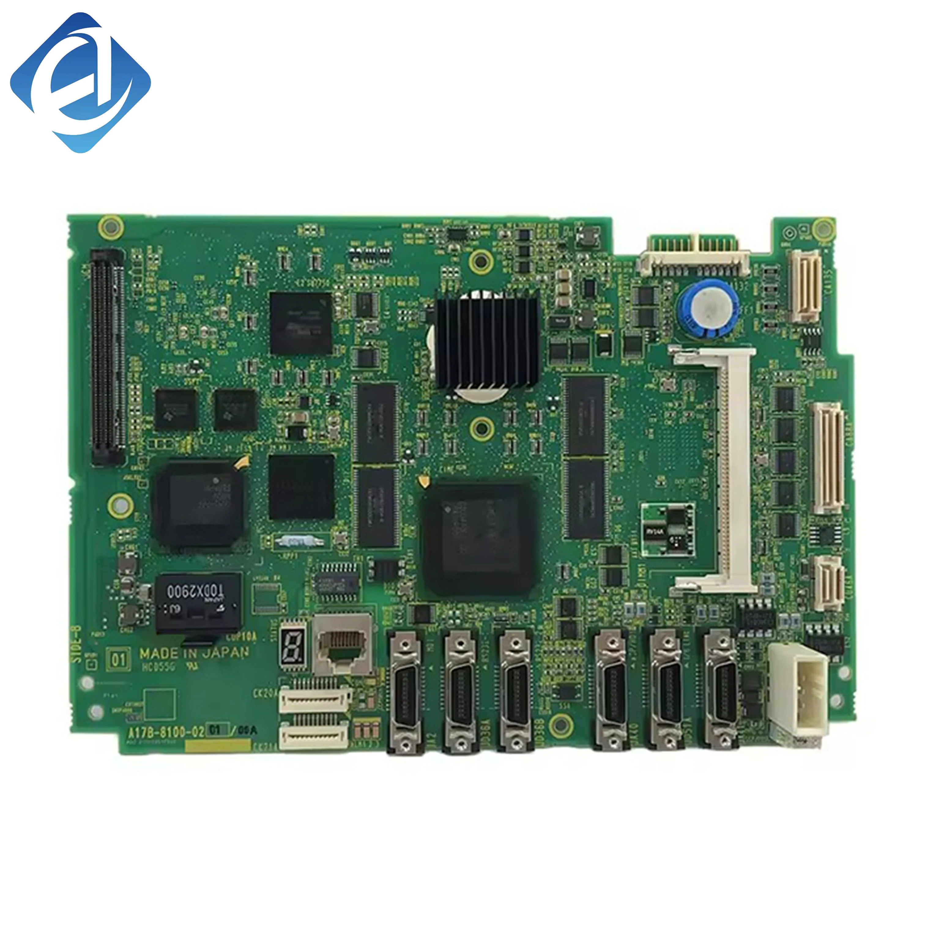 New Original A17B-8100-0201 This A17B series main board is designed for industrial control and CNC systems. It manages core data transmission and system operation. It has stable performance, strong compatibility and high operational reliability.