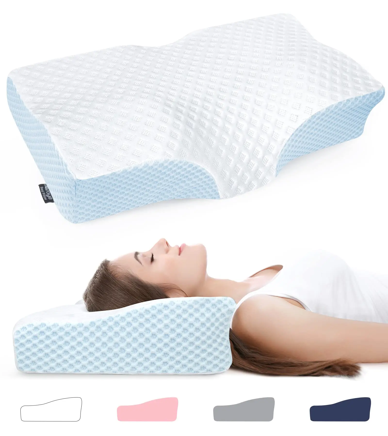 2023 Adjustable Ergonomic Contour Shoulder Support Orthopedic Bed