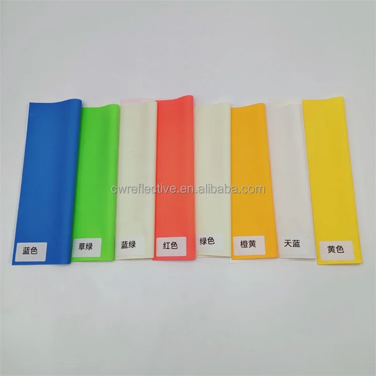 High Visibility Glow in Dark Eco-Friendly Washable 6-8 Hours Polyester Fabric Night Luminous Fluorescence Recycled for Jackets