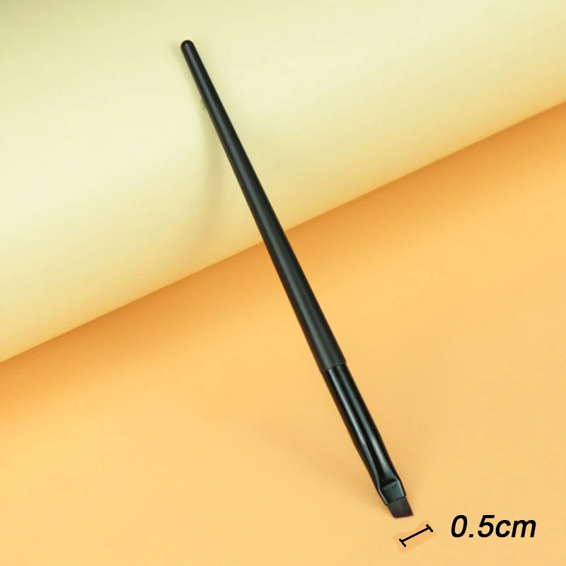 Hot Popular Makeup Brush Tools Highend Ultra Fine Thin Flat Angled