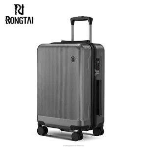 2026 New Unisex Business Travel Trolley Case Universal Wheel Boarding Suitcase Lock Modern PC Material Fashion Trend for Men
