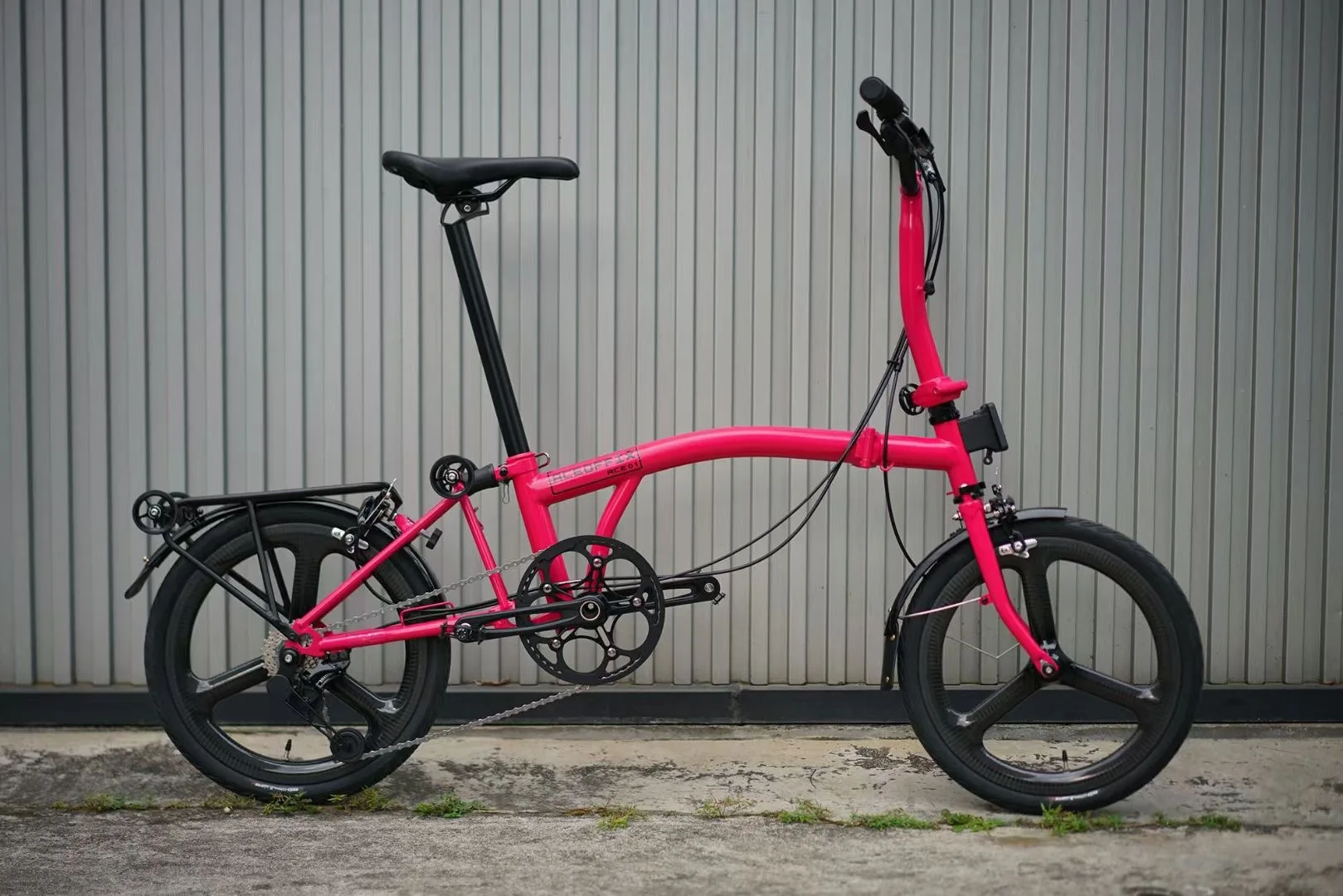 Lightweight & Portable 16 Inch Mini Folding Bike with 7 Speed Gear