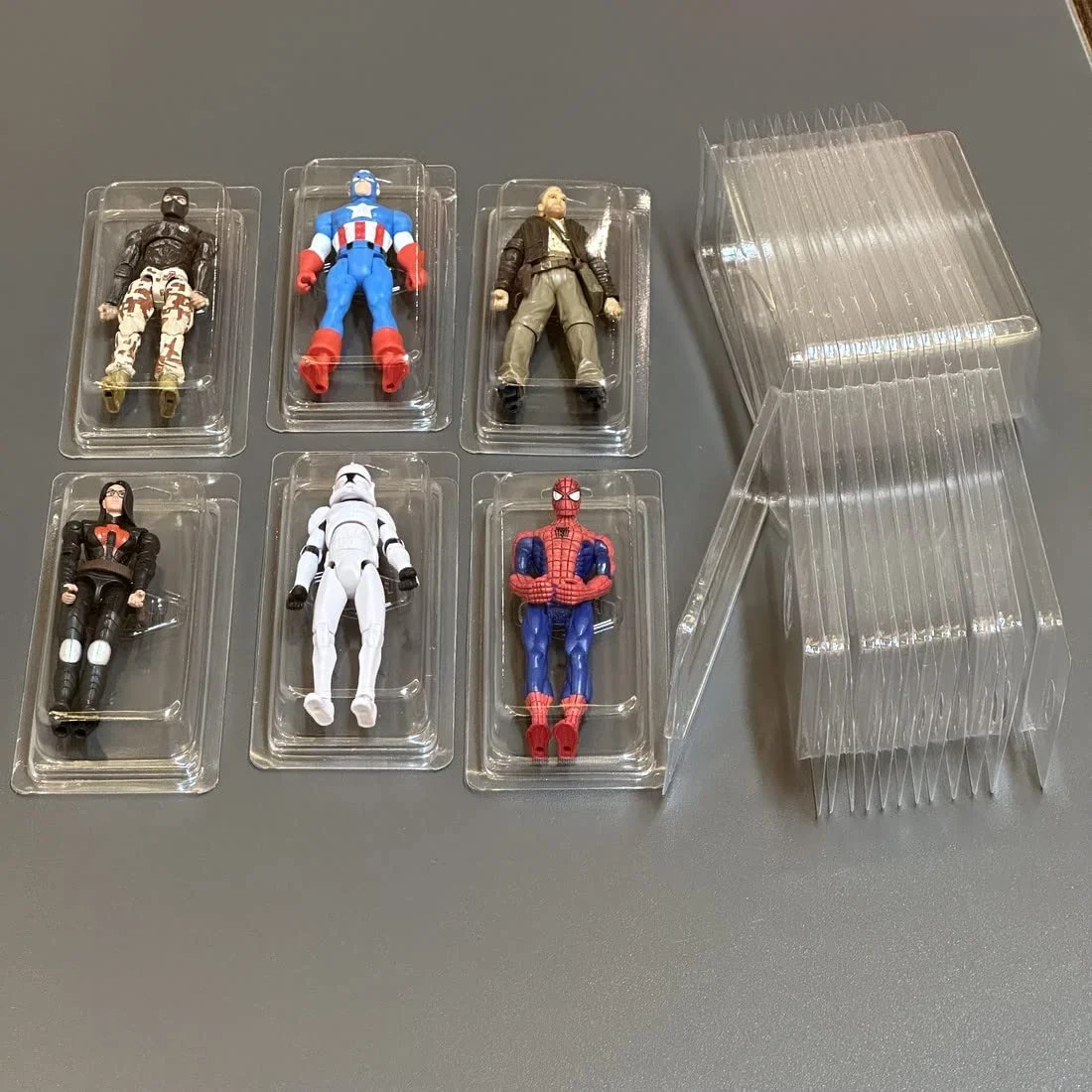 Action Figure Display Case Scratch Uv Resistant Vintage Protector Case