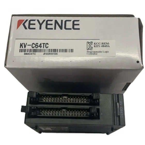 Keyence Plc Kv-c64tc 64 Points Programming Controller For Motor