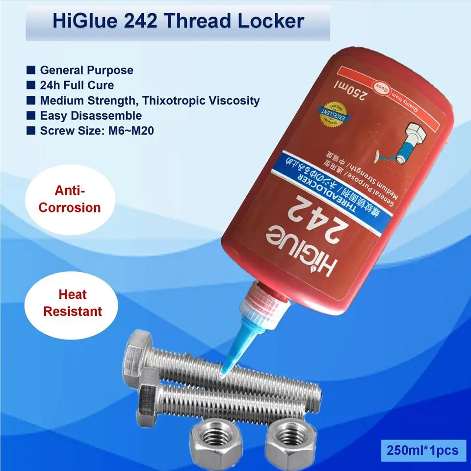 Loctit Quality Pipe Thread Sealants Liquid Screw Thread Sealing Locker