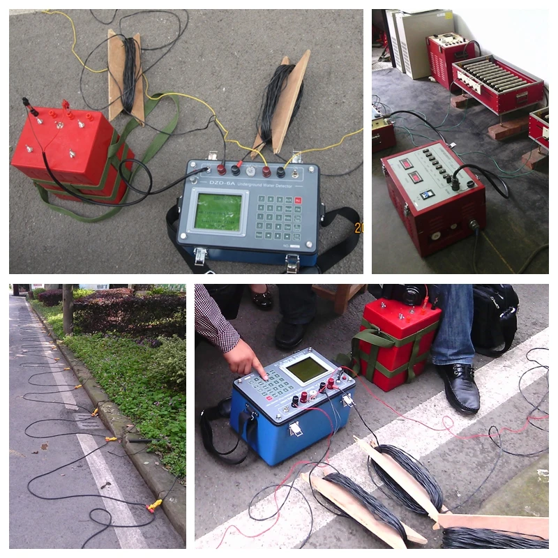 Underground Water Detector Geophysical Resistivity Meter Geoelectric Instrument
