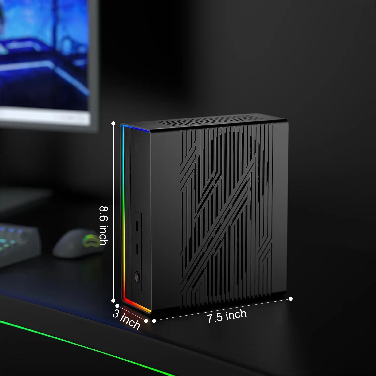 Gaming Mini PC SVMIY MG36 - Intel Core i9 12900H, RTX 3060, SSD