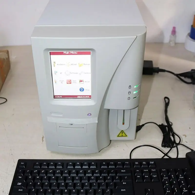 New Design Automated Sysmex 3-part Hematology Analyzer Portable Blood Analyzer Touch Screen MSLAB21