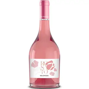 Italian Rosé Wine Marche IGT Dry Taste for Aperitif and Pairing with Cold Cuts and Fresh Cheeses 6 Bottles Per Box