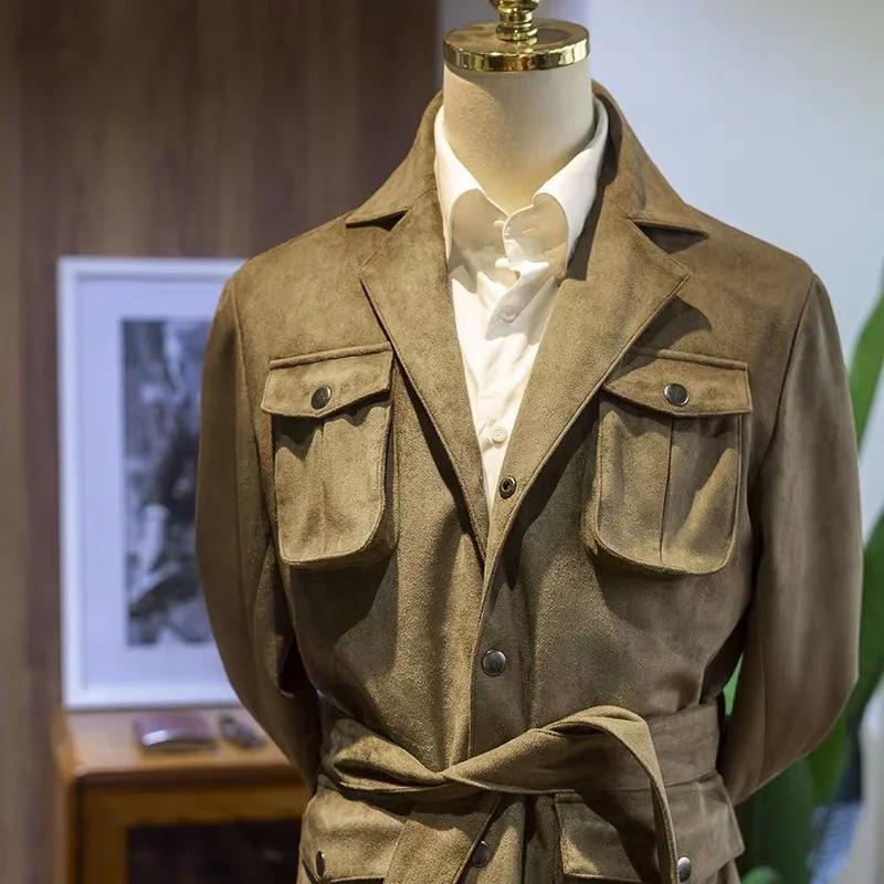 Custom Casual Men's Safari Jackets - Durable & Stylish