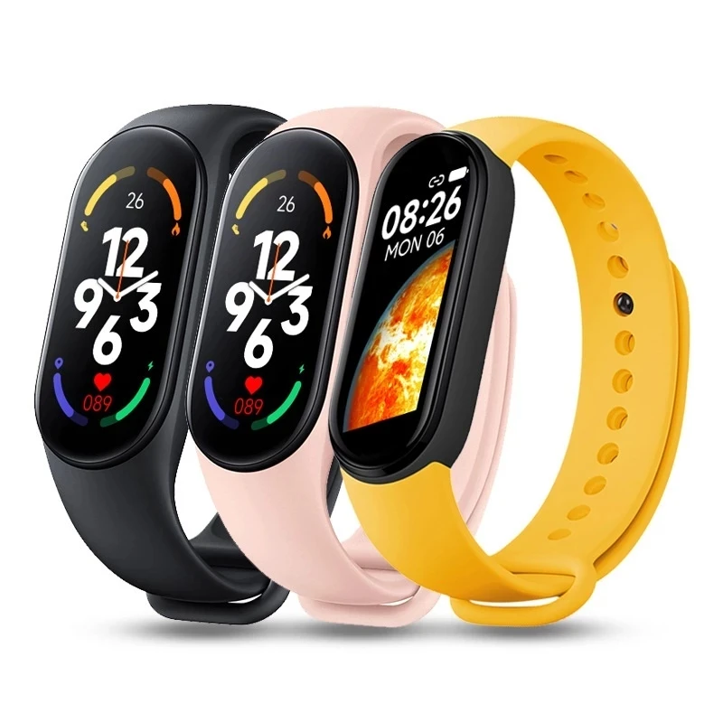 M7 Smart Watch Men Women Smartband Mi M7 Heart Rate Smartwatch Fitness ...