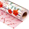 Red Poinsettia Candy Cane