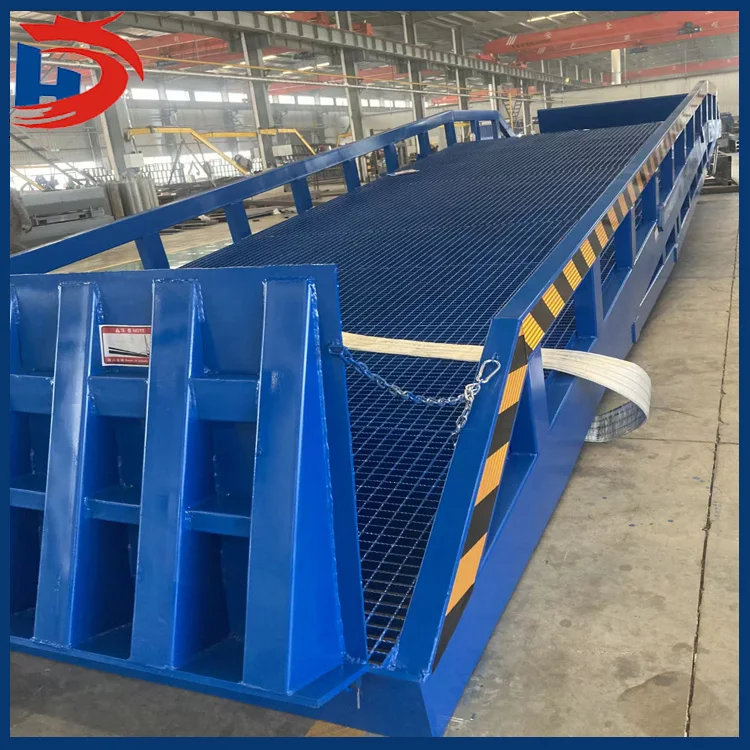 Mobile Hydraulic Container Loading And Unloading Platform Exported To ...