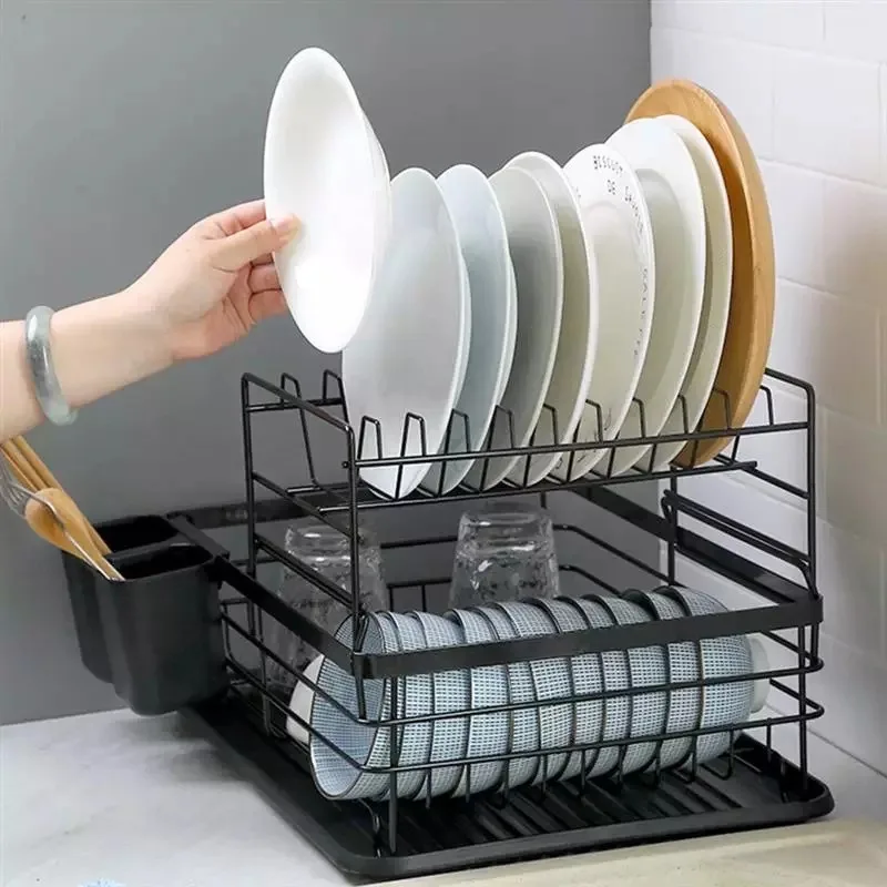 hot selling double-layer kitchen decoration rack