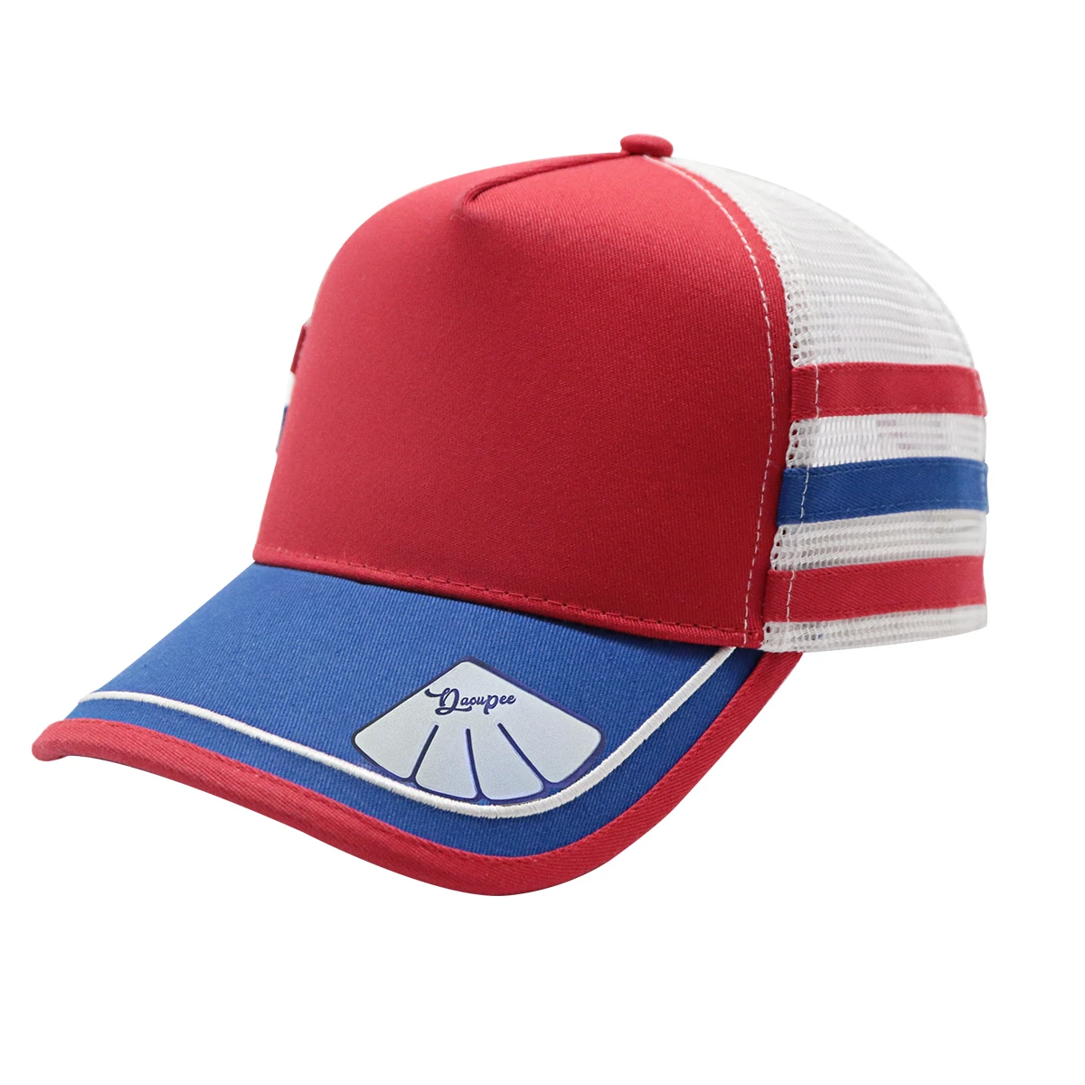 Stripe 5 Panel Trucker Kid