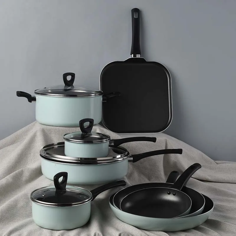 High Quality Induction Pot Set Nonstick Cookware Cooking Sets Of
