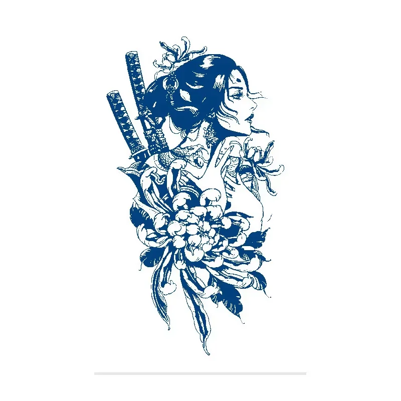 【未開封・激レア多数】　t.A.T.u. 21枚セット BXTAT Semi Permanent Blue Genipa Juice Tattoos - Gz139to144