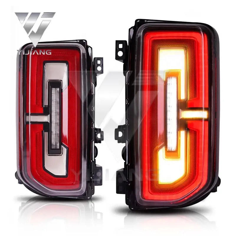 New for Ford Bronco Arrival Full Led Taillights With Starting Animation Parking Light  2021-UP Rear Lamp