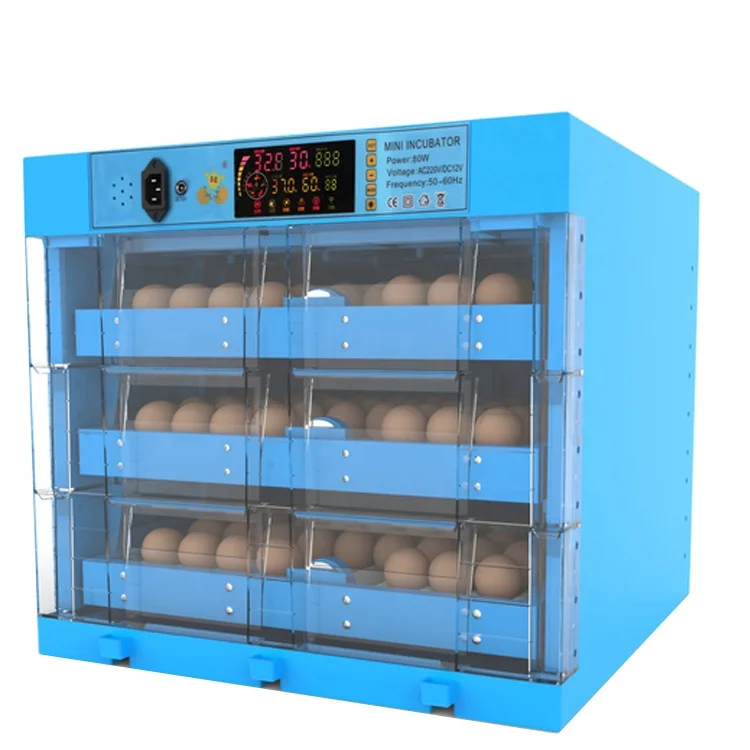 Cheap Selling 48 Egg Incubator Humidifier for Chicken Eggs Automatic Farm Used Tools Mini Hatching Machines Incubator