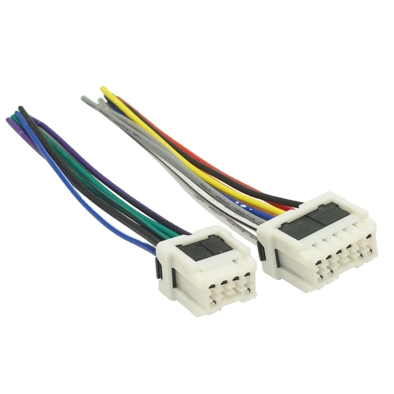 Cavo adattatore per cablaggio Stereo ISO da 20 a 16 Pin per autoradio per Nissan Juke Navara Pathfinder Qashqai Micra Pulsar Tiida  34