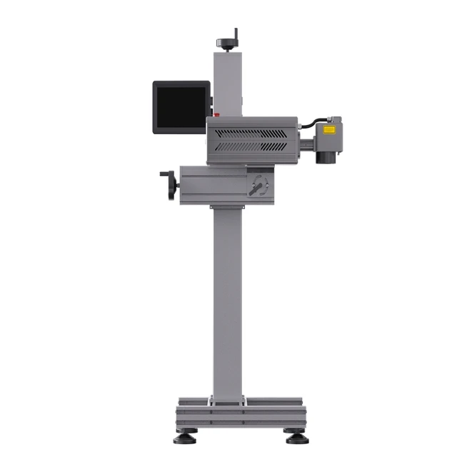 Factory Assembly Line 3W 5W Flying Ultraviolet Automatic Electric Fiber Laser Marking Machine for Food Cartons Paper Easy 4