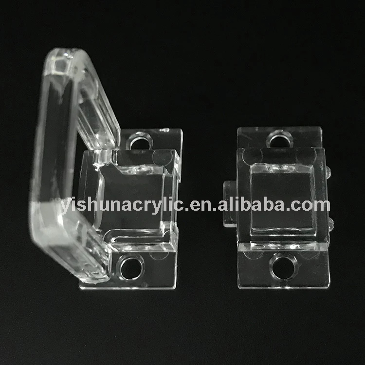 4pcs Pet Door Lock Padlock Hasp Door Lock Cabinet Hinges Mini Cabinet Clear Proof Lock Door Lock Padlock Hasp Cabinet Hinges Mini Clear Proof Latchdoor Acrylic Dog Cat Safe Deposit Box - View #7