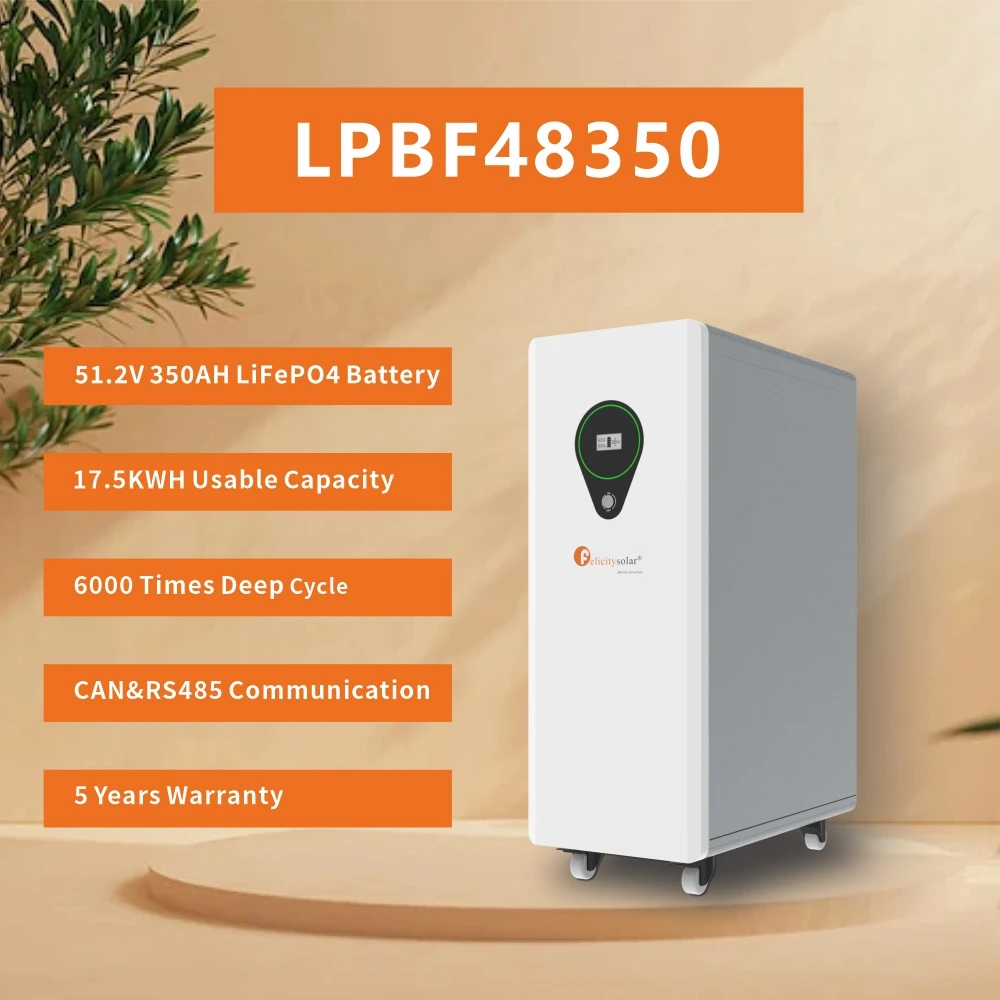 17.5KWH  Deep Cycle Lifepo4 Lithium Ion Battery 48v 350ah Lihtium Battery for Solar System