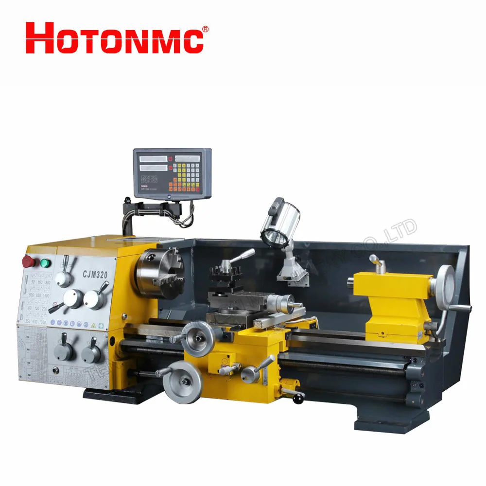 Small Desktop Metal Turning Lathe Machine CJM320B