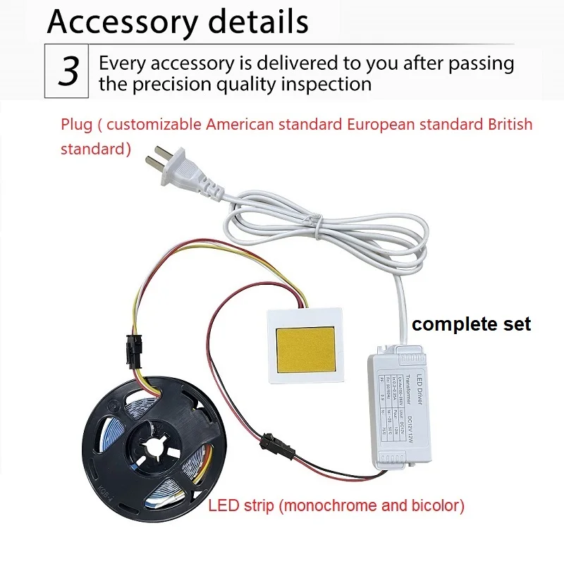 New Radium Carved Square Single Key 12V  Capacitive Touch Switch led Touch Dimmer Sensor Switch details