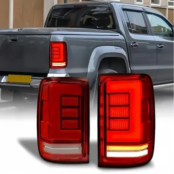 YBJ car accessories Tail Lights lamp 2008-2024 LED DRL Dynami Signal for VW Volkswagen Amarok Brake Reverse V6 LED taillight