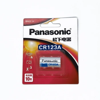 Panasonic CR123A 3V made in japan CR17345 unchargeable lithium battery suitable for cameras Original and Genuine