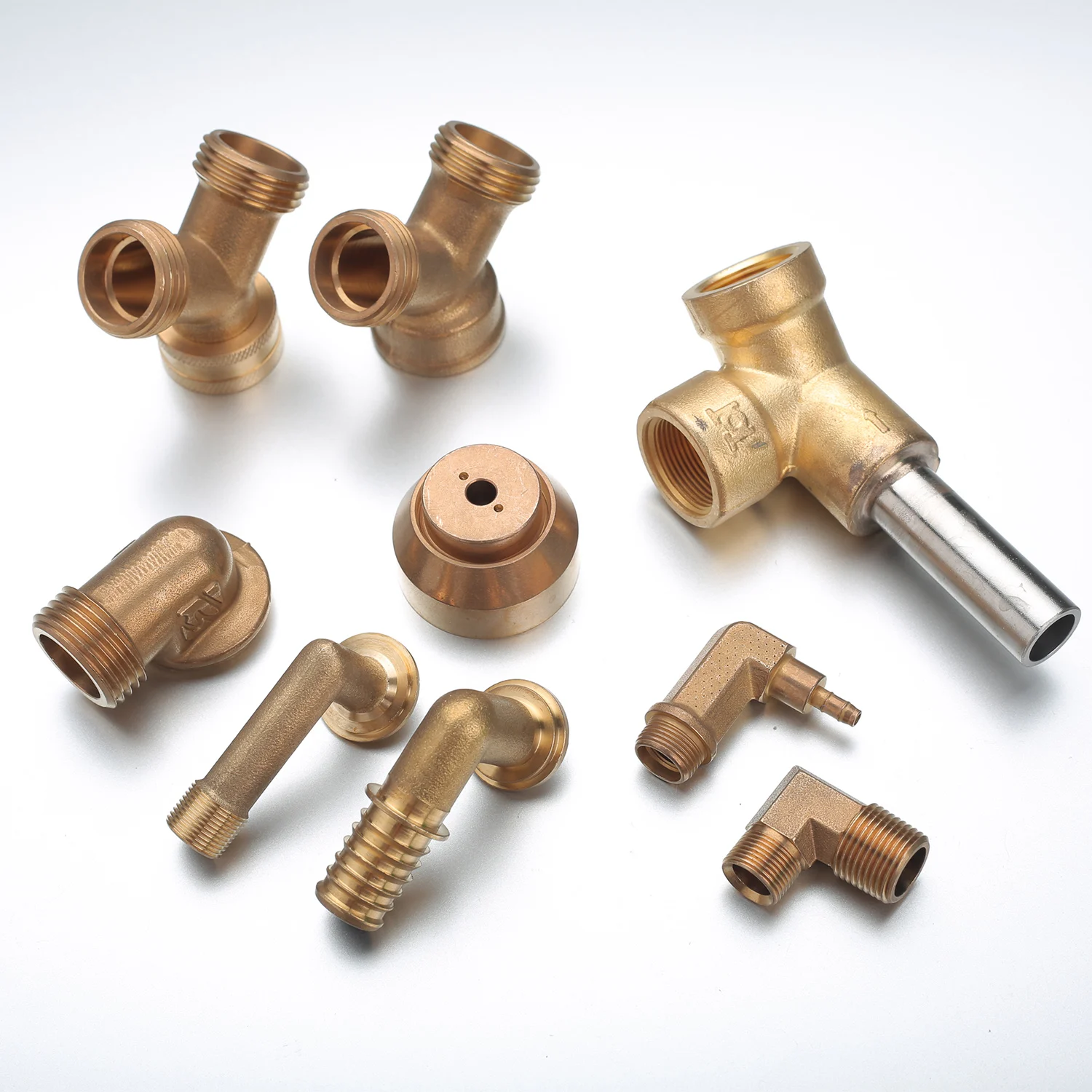 Customized different design water hose male female threads elbow fitting brass hose fittings brass hose fittings