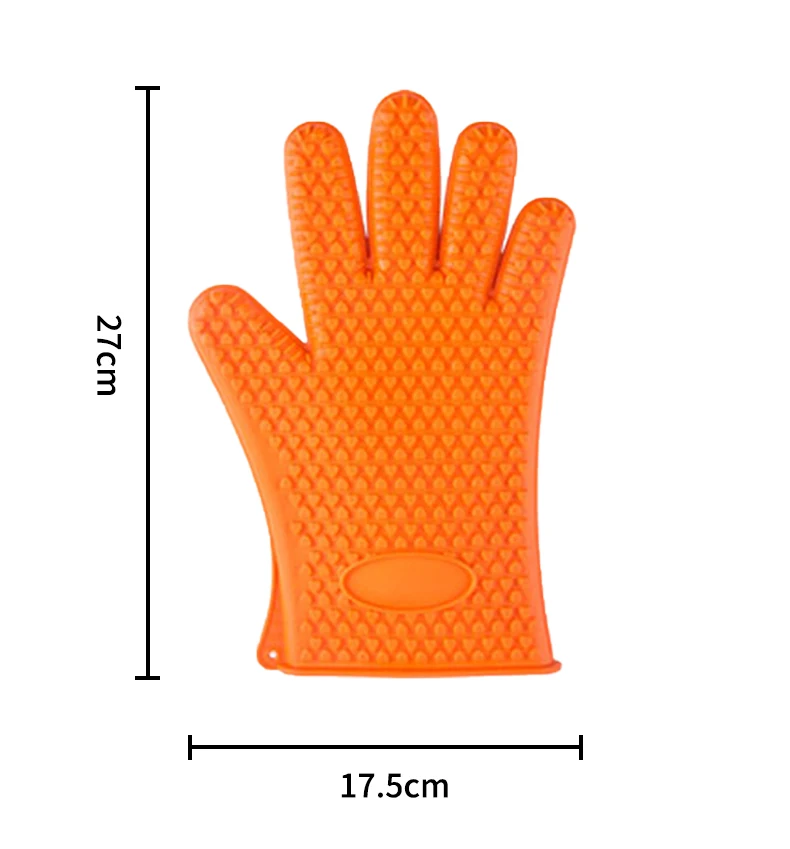 Customized Logo Extra Thick Nonslip Heat Resistant Silicone Oven