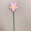 Coeur jaune rose