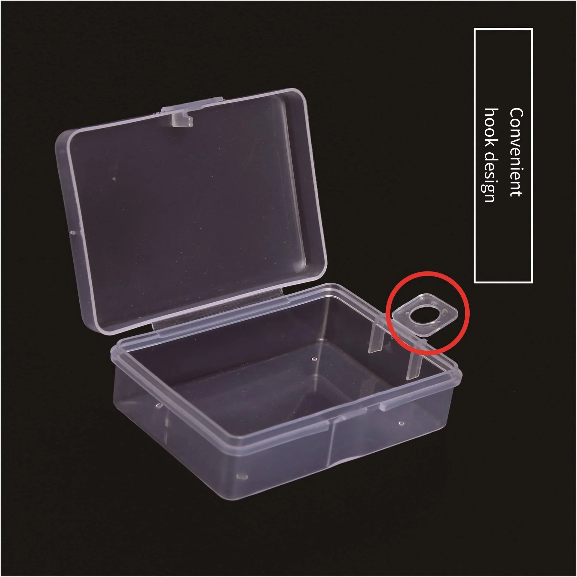 General packaging box Small pp storage Transparent plastic packaging wholesale jewelry box display box supplier