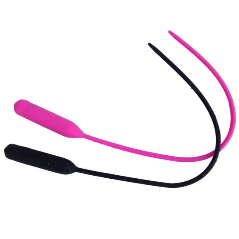 10-Speed Urethra Vibrators Vibrating Silicone Penis Plug for Men Sound Feature Sex Product