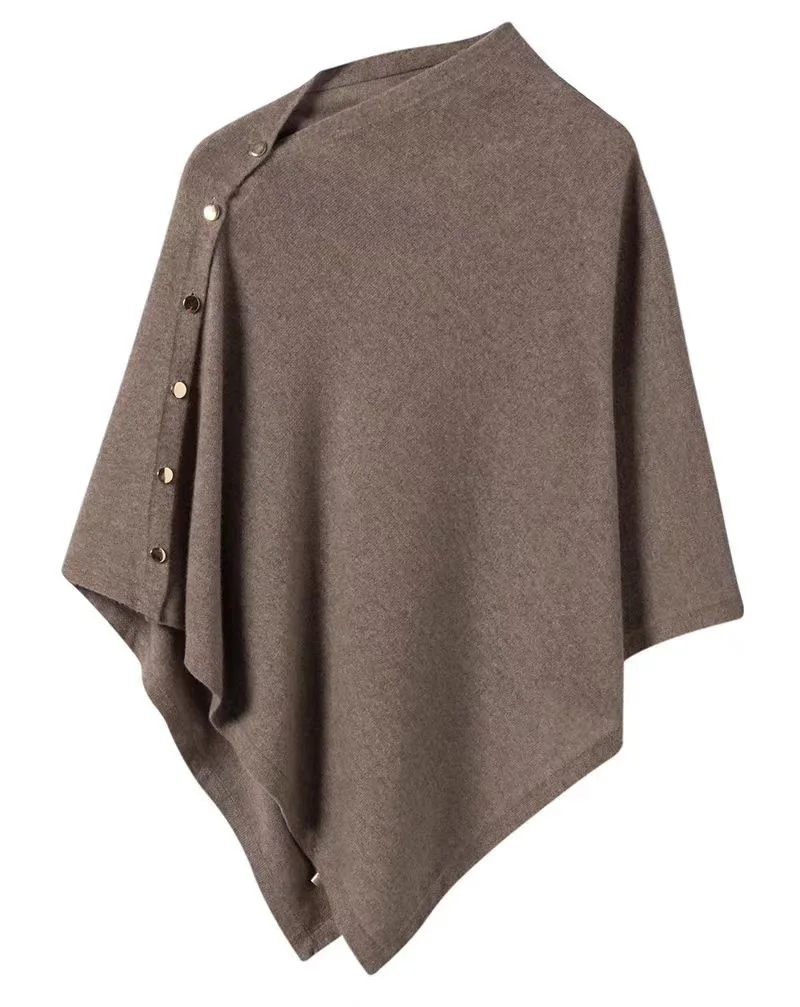 Sciarpa da viaggio, cardigan, mantella o scialle da spalla in lana, in misto cashmere, lussuosa e lavorata a maglia, ideale per donna._voghion.com