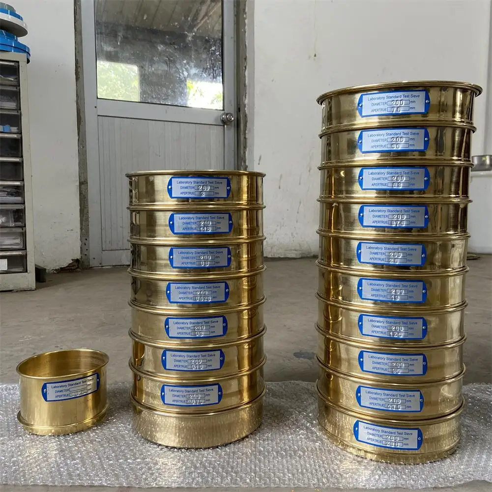 Fast Delivery High Precision Stainless Laboratory Test Sieve Price Astm Standard Test Sieves