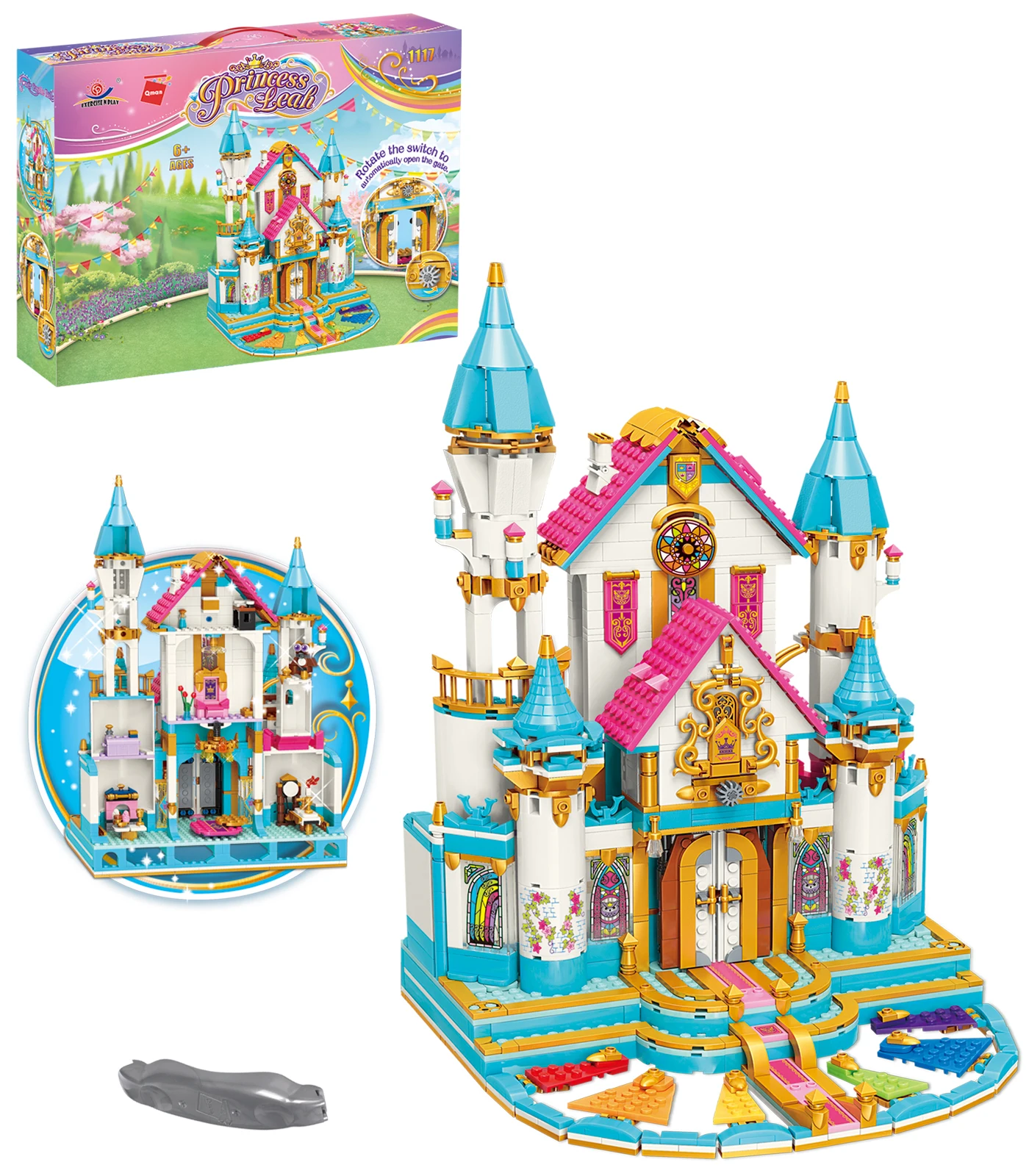 1117pcs Friends Flower Castle Building Kit Girls Princess Castle Creative  Construction Stem Building Blocks Learning Toys - Buy Building Block  Toys,Learing Toys,Construction Stem Building Blocks