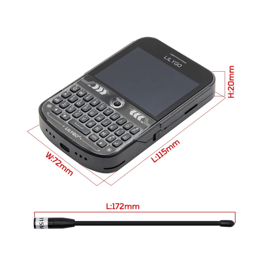 T-Deck Plus:Meshtastic SX1262 LoRa Handheld device from LILYGO on