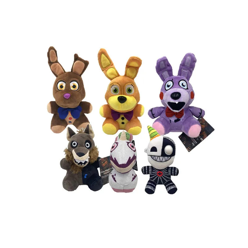 Zd Fanf Sundrop Plush Toy Security Breach Fnaf Mangle Foxy Five Nights ...