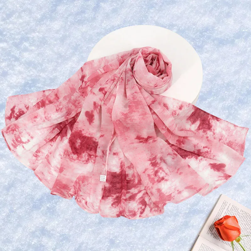 2021 Latest Fashion Printed Tie Dye Chiffon Scarf Hijab For Women Printed Chiffon Shawls Hijab Buy Tie Dye Chiffon Hijab Scarf Muslim Women Chiffon Scarf Shawls Printed Tie Dye Chiffon Hijab Shawls Product